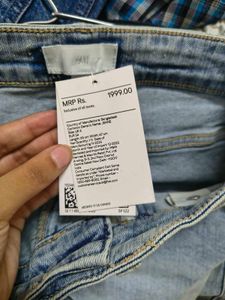 H&amp;M wide leg jeans women