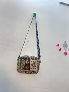 Bohemian Print Crossbody Bag
