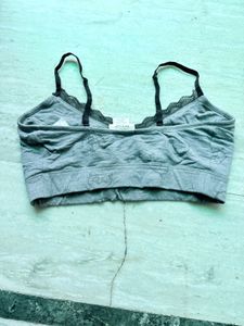 Grey Cat Print Camisole Top