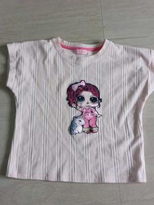 Cute Graphic T-Shirt, 7-8years old girl