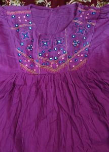 Beautiful Embroidered Kurta Top