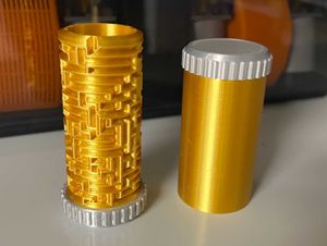 3D Printed Kaleidoscope Puzzle Box