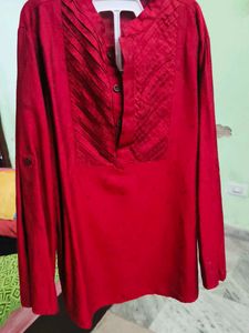 Red Kurta for boys