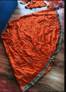 y2k Lehenga Choli Dupatta Set