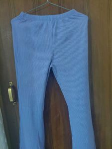 Ribbed Flare Pants