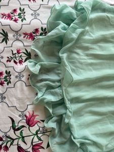 Elegant Mint Green Top