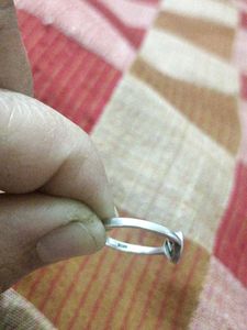 Heart Detail Ring 2.068 grm 925 hallmark