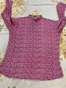 Men's Indian Print Kurta pure cotton