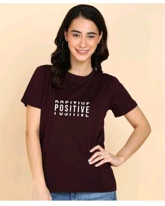 Wine "POSITIVE" Graphic Tee