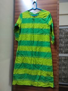 Green Color Kurta By Max