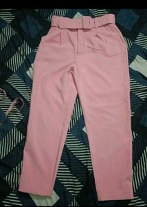 (combo offer 🎉) pink trouser+ top
