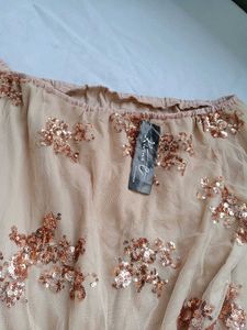 Sparkling Sequin Lehenga Skirt