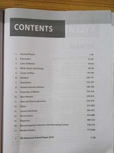 Arihant IIT JEE Physics Solved Papers 41 years