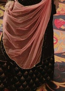 wedding special velvet lehnga choli set