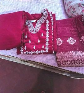 pant kurti dupatta set