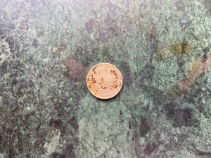Vintage 1995 50 Won Coin