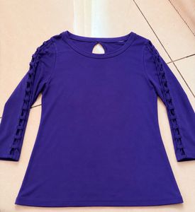 Stylish Cut-Out Sleeve Top