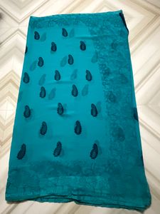 Light Weight Blue Saree