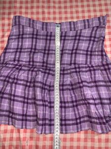 Cute Plaid Mini Skirt