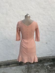 Chic Ruffled Hem Dress