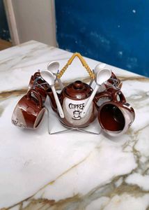 Mini Coffee Set with Stand