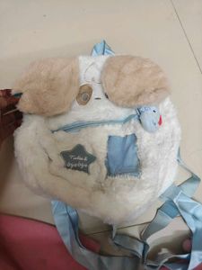 Cute Fluffy Dog Backpack