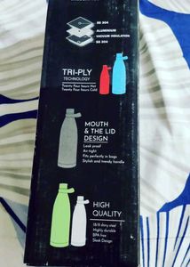 Durable Stainless Steel Water Bottle hot and cold