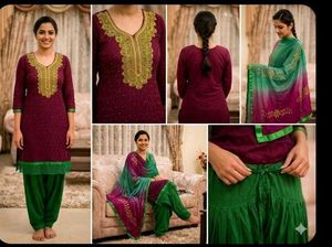 Elegant Embroidered Kurta Set