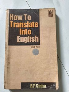 How To Translate Into English Book