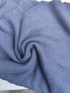 Dark Blue Tweed Fabric
