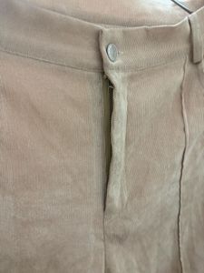 Light Beige Corduroy Pants