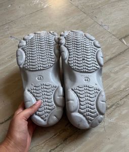 Valentine Sale 🔥Unisex  Grey Crocs