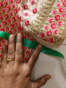 heavy handwork blouse