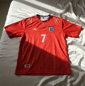 Umbro Retro England #7 Beckham Jersey [UNUSED]