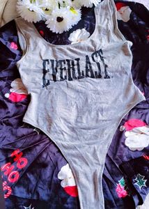 Everlast Grey Bodysuit