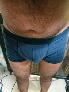 Men's Blue Boxer Briefs