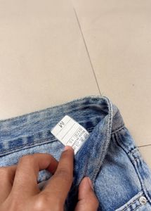 Light Wash Wide Leg Jeans