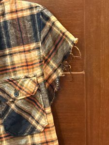 Men's Plaid Flannel Shirt - Short Sleeve