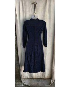 Classic Blue Denim Shirt Dress
