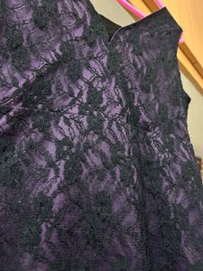 Elegant Purple Lace top
