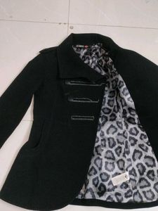 Lee cooper Stylish Black Coat - jacket