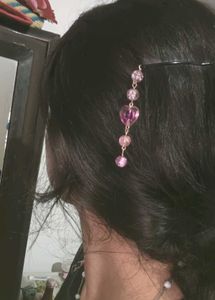 Cute Beaded Hair Pin