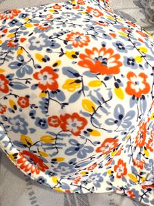 Floral Print Lightly Padded Non-Underwire Bra