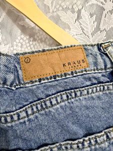 Kraus Light Wash Wide Leg Jeans
