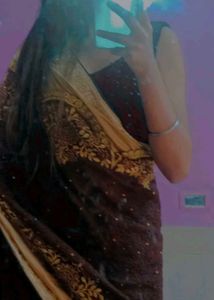 Elegant Embroidered Saree