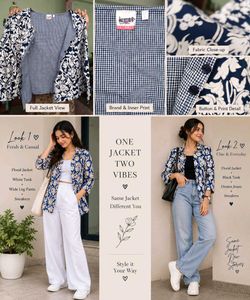 Stylish Printed Ethnic Jackets