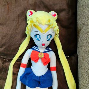 Sailor Moon and Pikachu Plush Doll