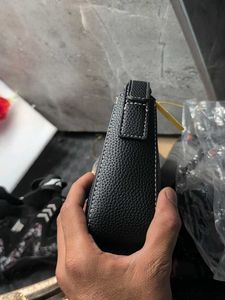 Miraggio Black Maddie Textured Medium Leather