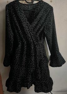 Chic Polka Dot Mini Dress