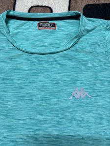 Kappa Aqua Marl T-Shirt